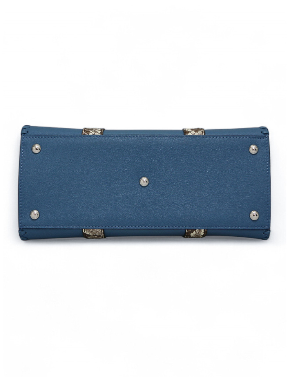 Cabas Very LOUIS VUITTON cuir plume bleu glacier