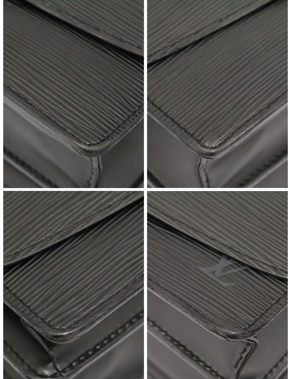 Sac Grenelle LOUIS VUITTON cuir Epi noir : certifié authentique