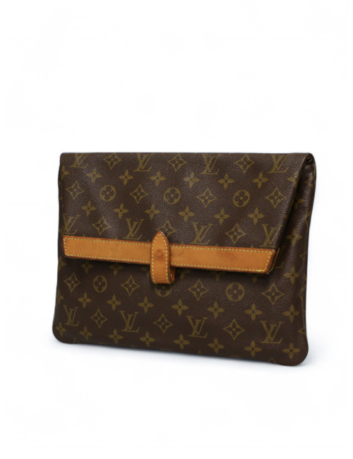 Pochette LOUIS VUITTON pliante toile Monogram