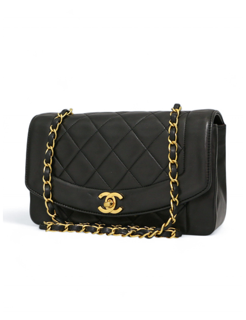 Sac Diana 23 CHANEL noir