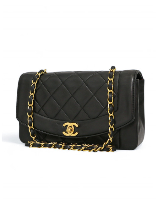 Sac Diana 23 CHANEL noir