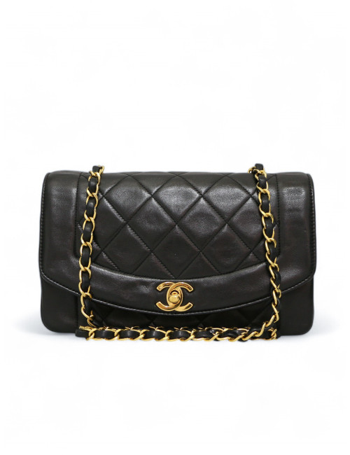 Sac Diana 23 CHANEL noir