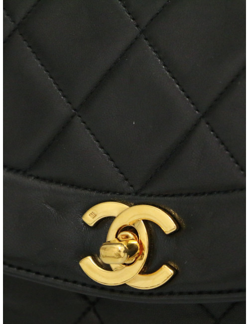 Sac Diana 23 CHANEL noir