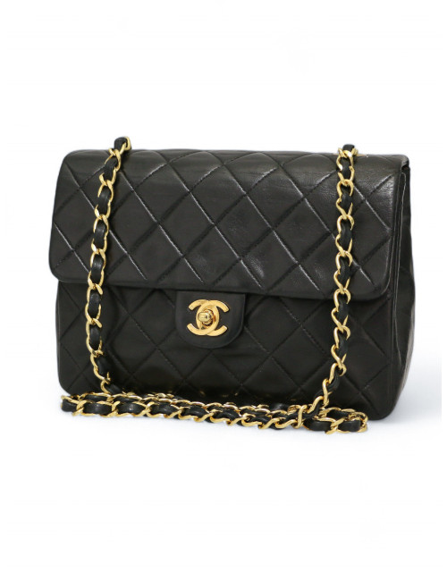 Mini timeless CHANEL noir