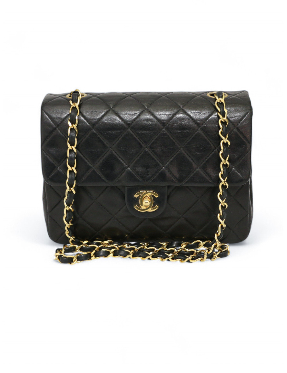 Mini timeless CHANEL noir