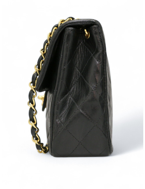 Mini timeless CHANEL noir