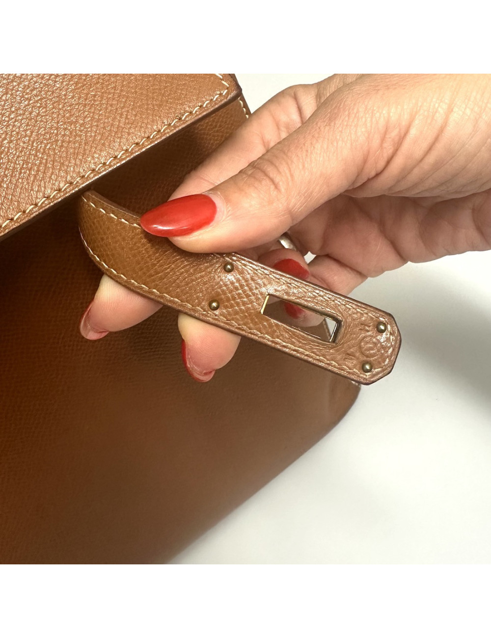 Kelly 35 Sellier Hermès Epsom Gold : occasion certifiée authentique