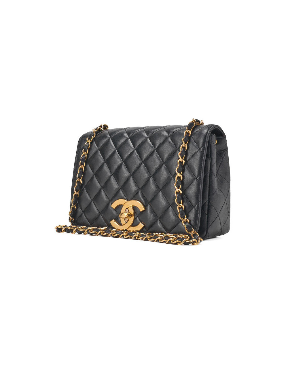 Sac classique CHANEL noir