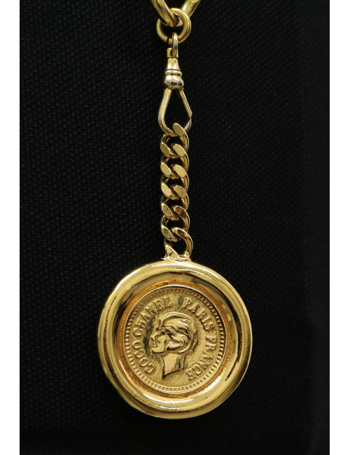 Ceinture CHANEL métal doré Vintage