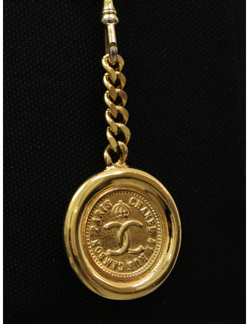 Ceinture CHANEL métal doré Vintage