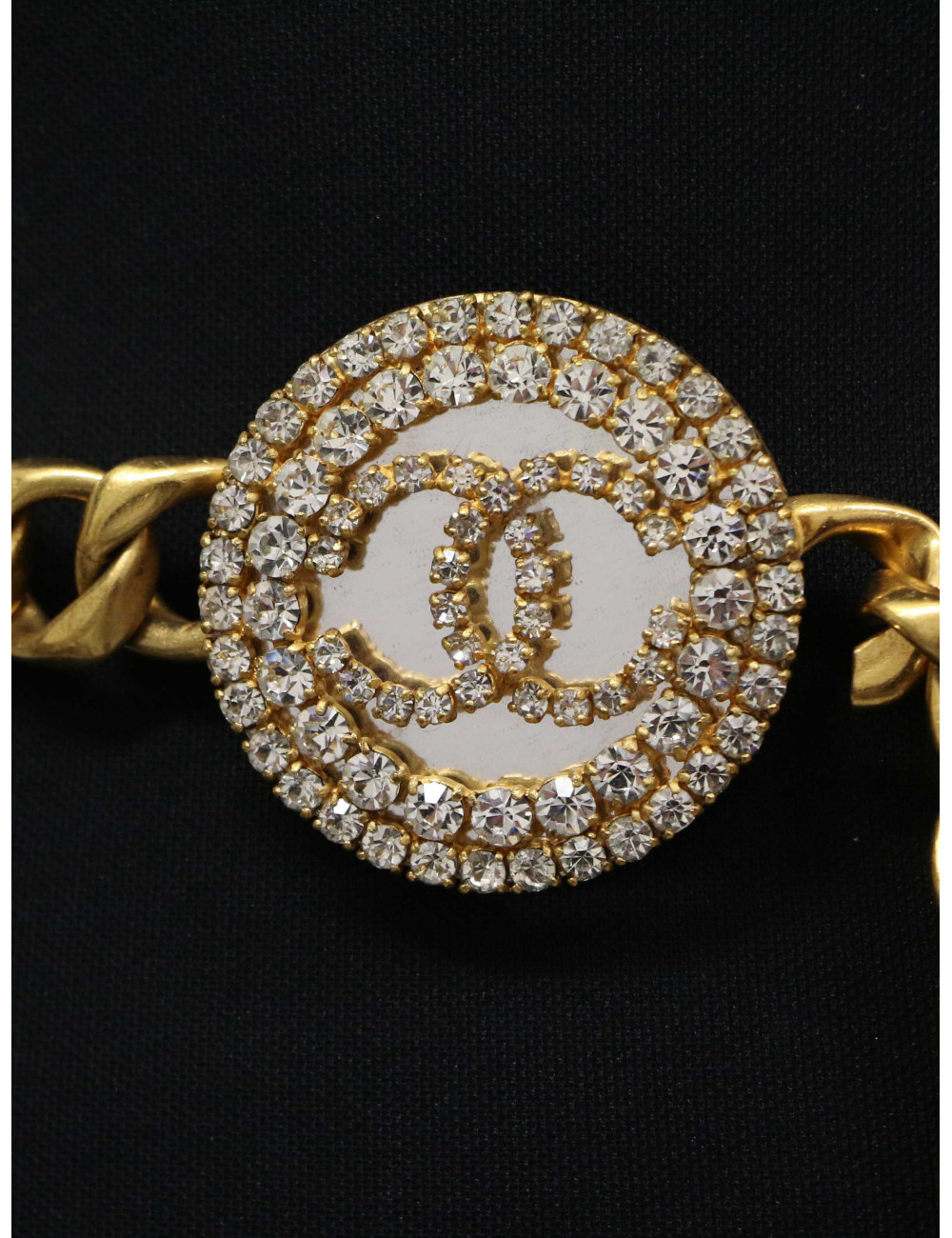 Ceinture CHANEL Collector imposante 1995