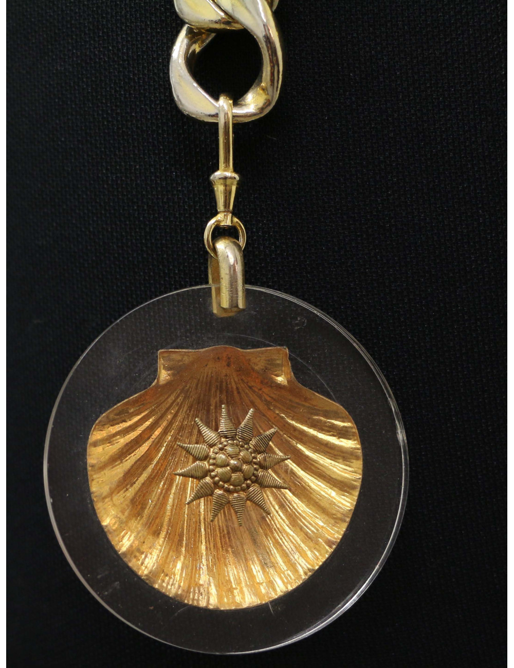 Ceinture CHANEL maille dorée Vintage