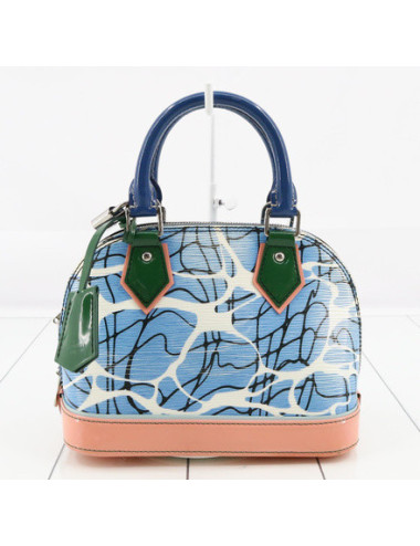 Alma bb LOUIS VUITTON épi aqua