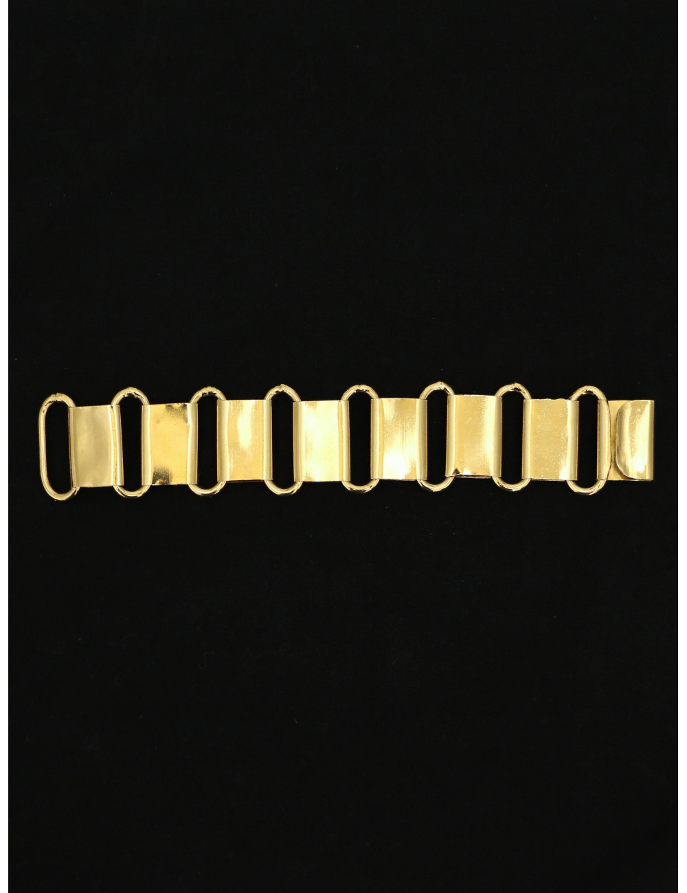 Bracelet CHANEL articulé doré Vintage