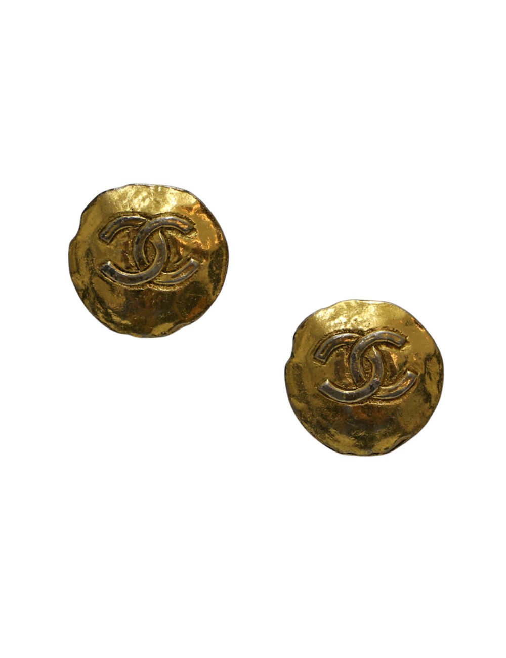 Clips dorés CHANEL Vintage