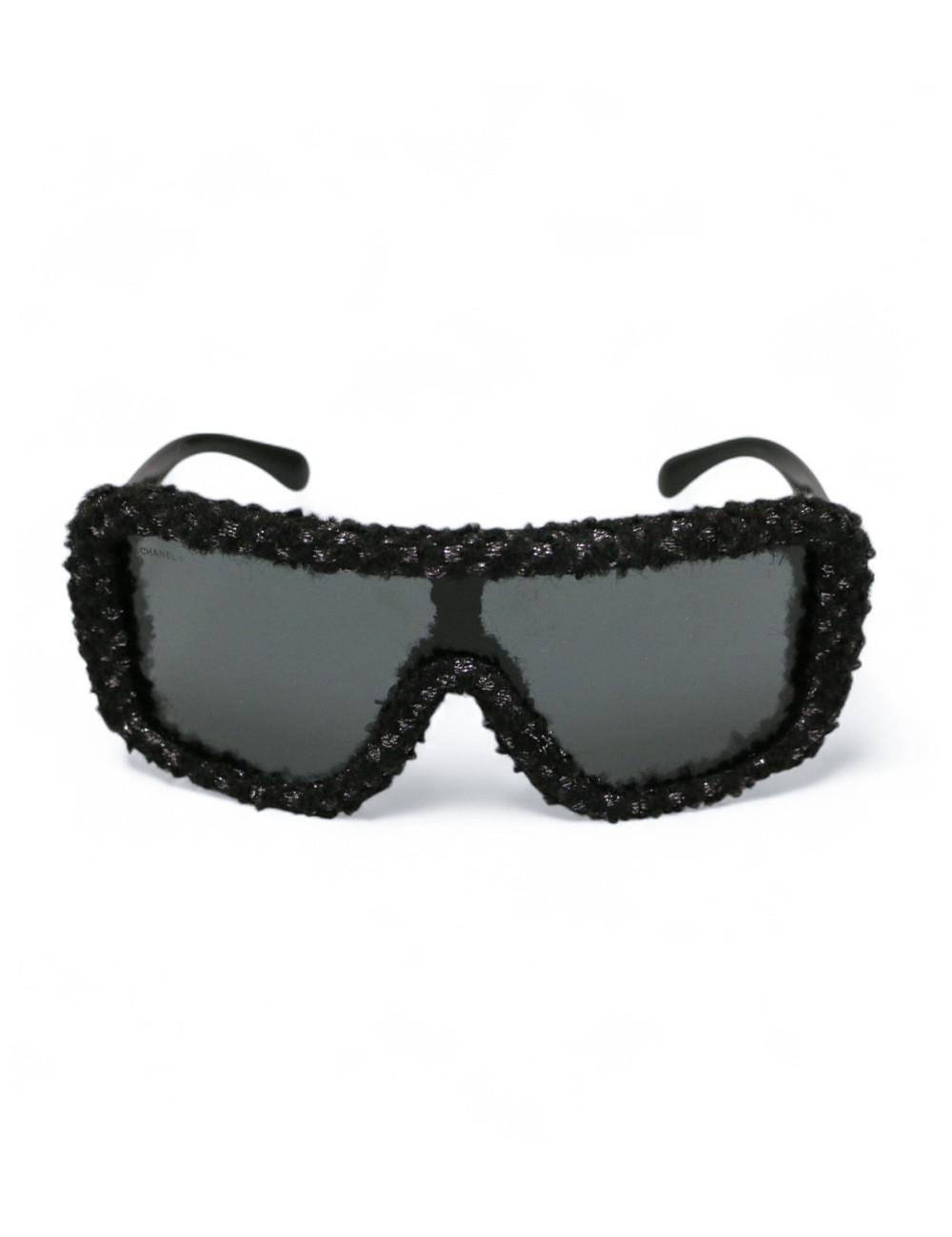 Lunettes de soleil CHANEL bordures tweed