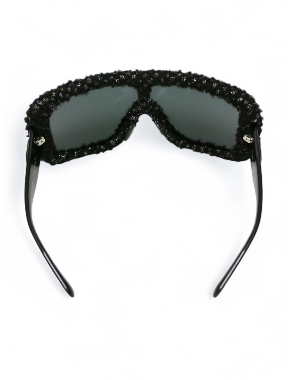 Lunettes de soleil CHANEL bordures tweed