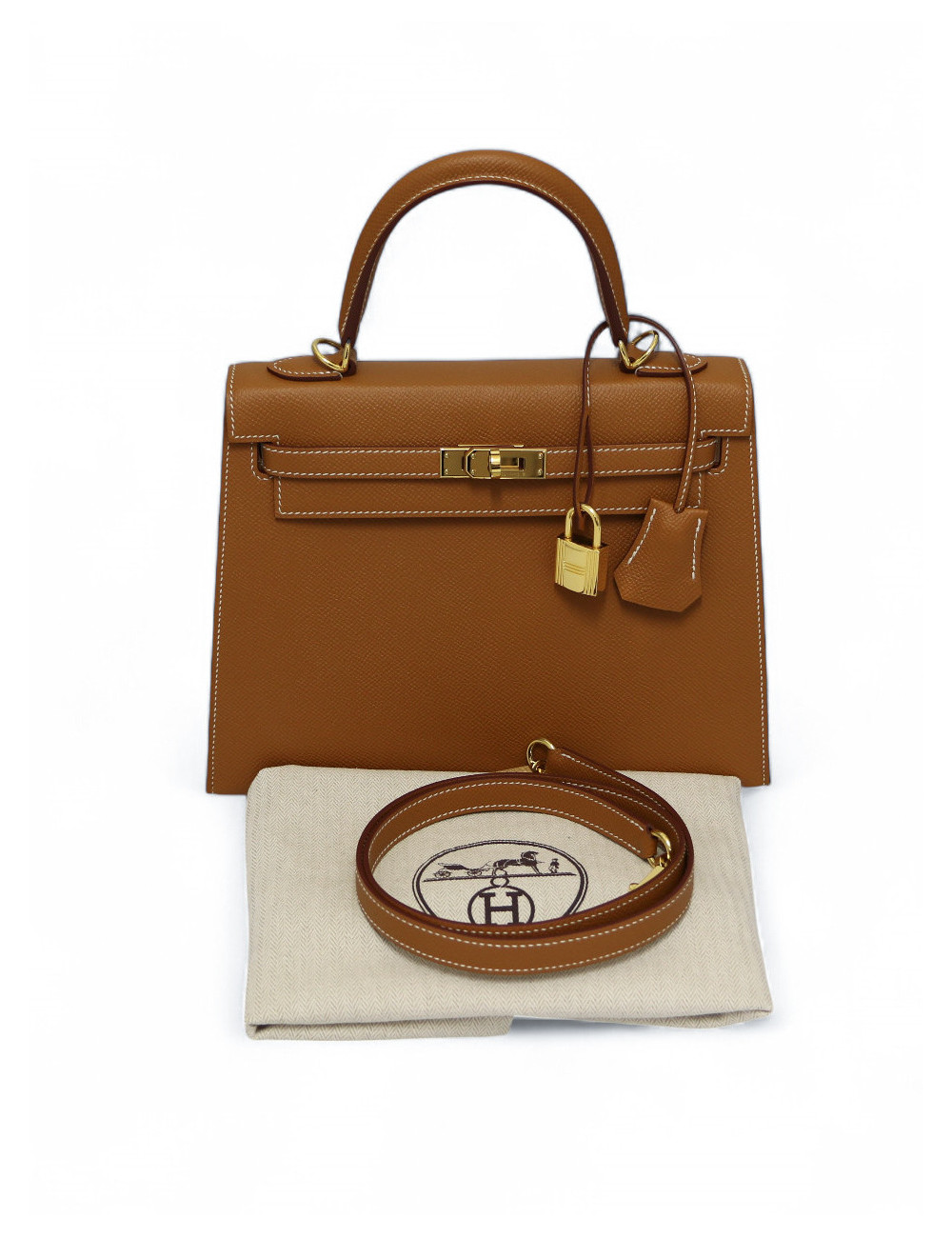 Kelly 25 HERMES epsom beige