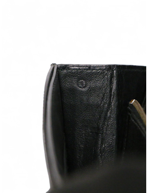 Sac HERMES New Jimmy's Porosus brillant noir