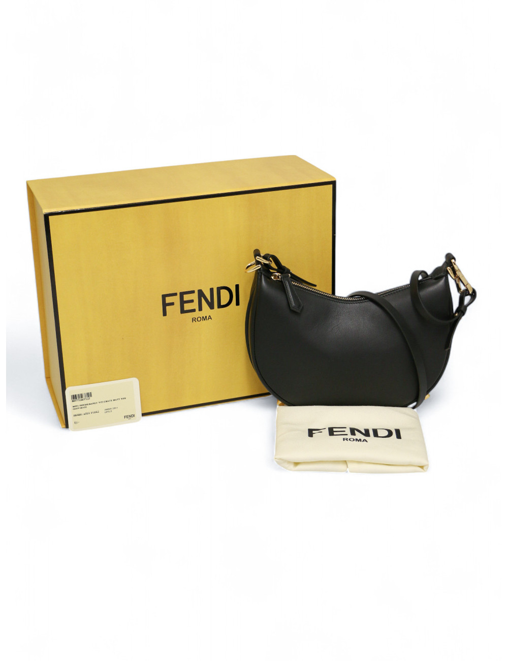 Sac FENDI Fendigraphy mini noir