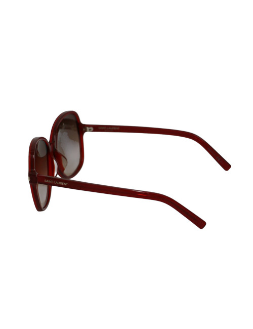 Lunettes de soleil SAINT LAURENT rouge