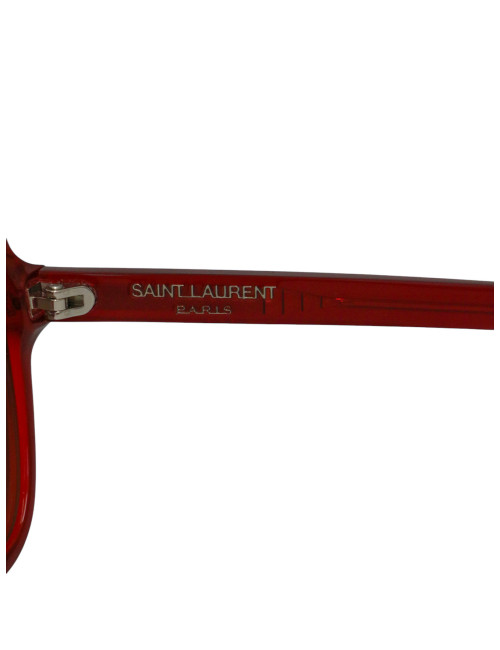 Lunettes de soleil SAINT LAURENT rouge