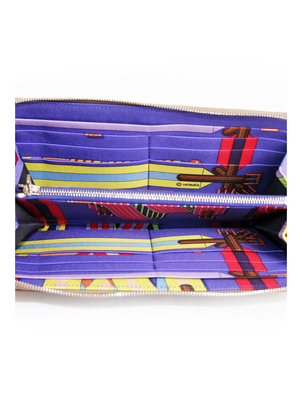 Portefeuille HERMES étoupe