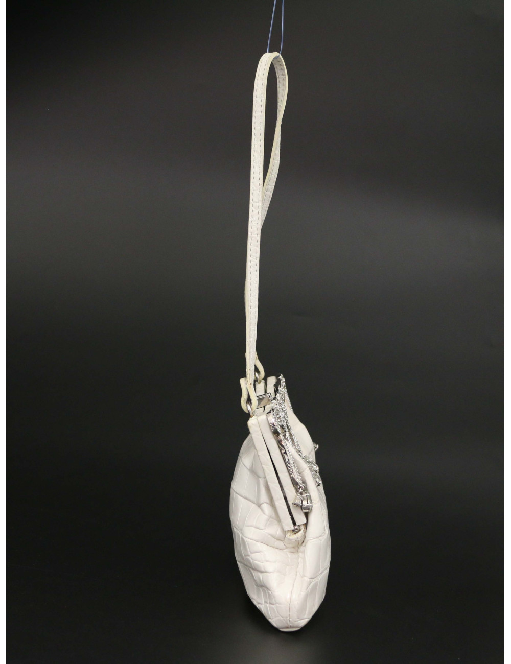 Mini sac Valentino Garavani alligator et strass certifié authentique