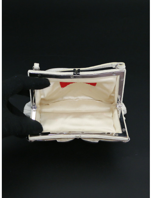 Mini sac Valentino Garavani alligator et strass certifié authentique