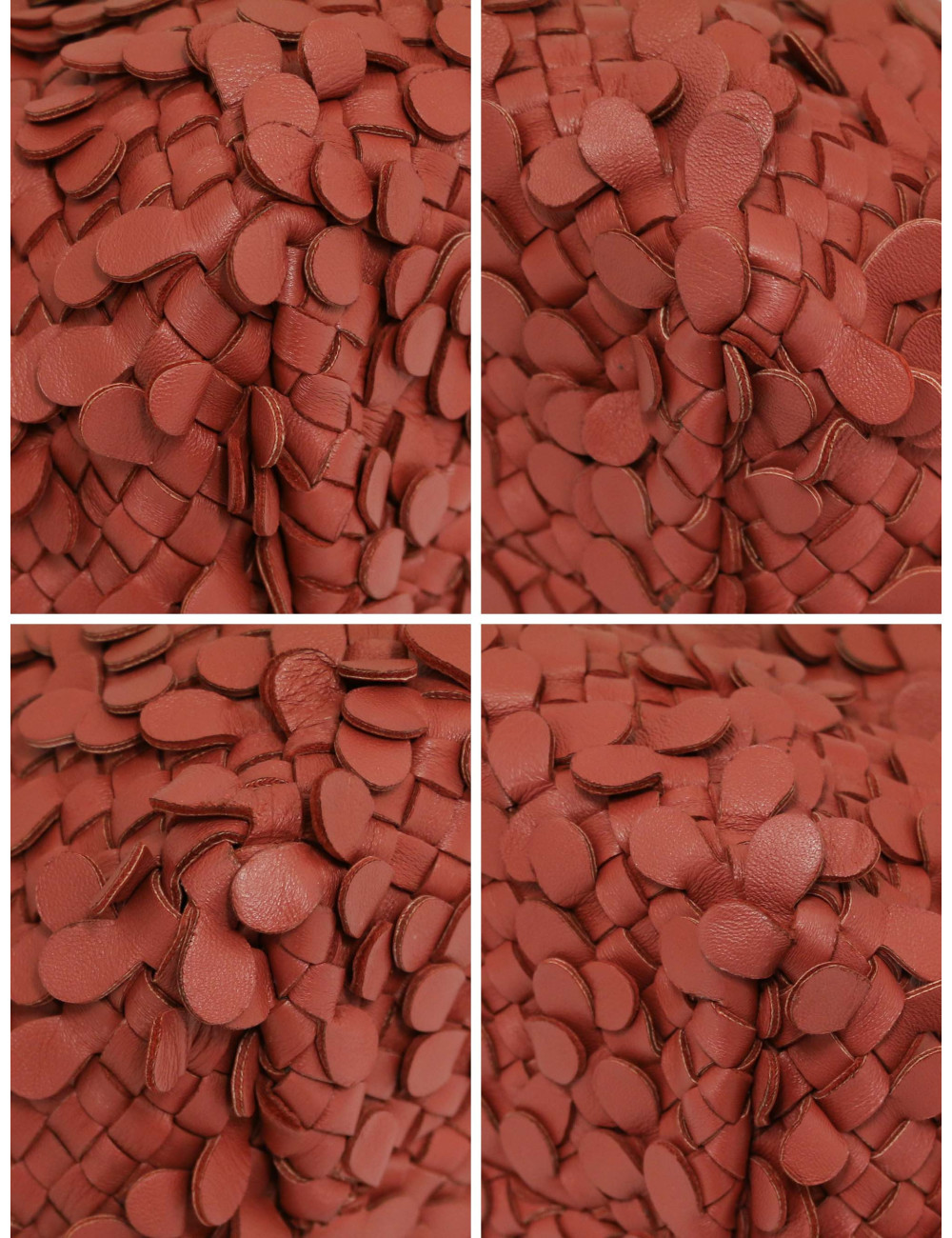 Cabas BOTTEGA VENETA cuir vieux rose