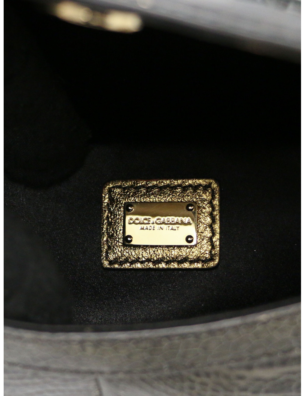 Sicily Dolce Gabbana cuirs exotiques  occasion certifiée authentique