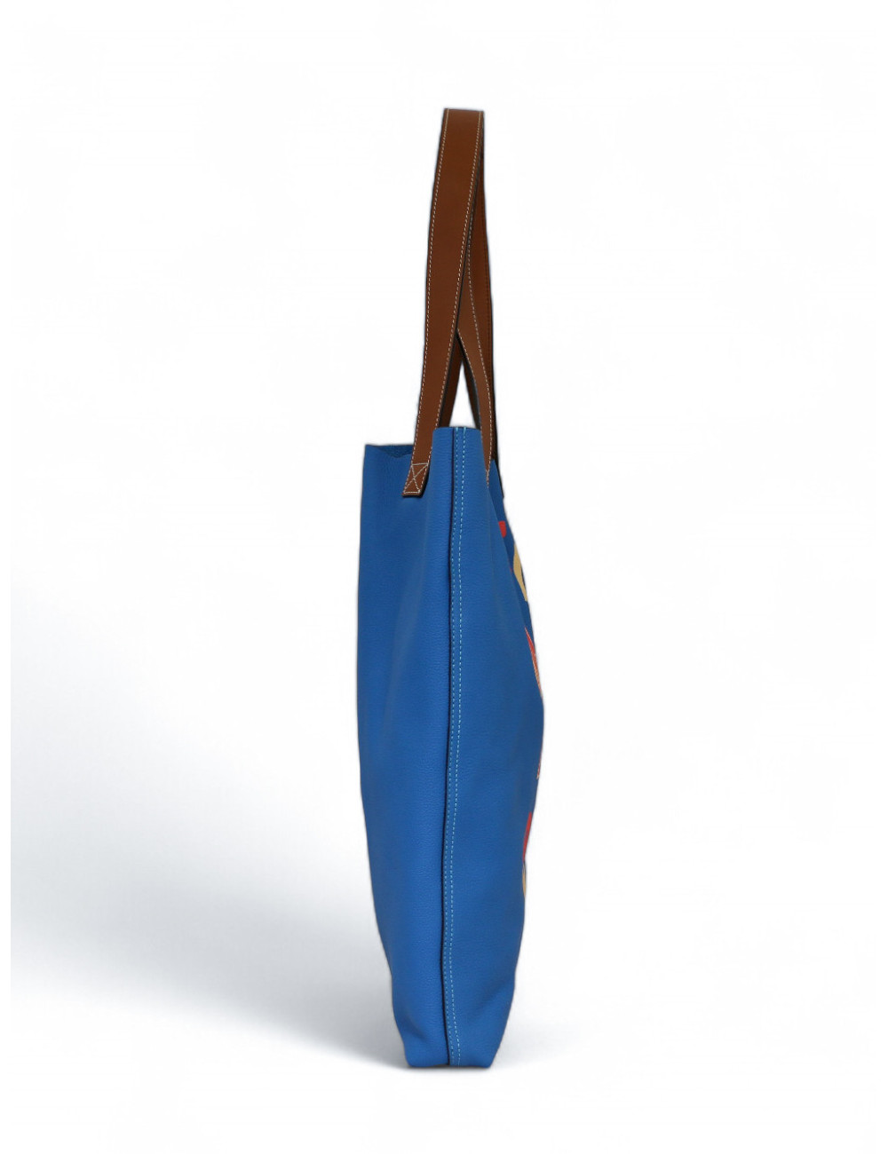 Cabas GUCCI Dans le vert cuir bleu