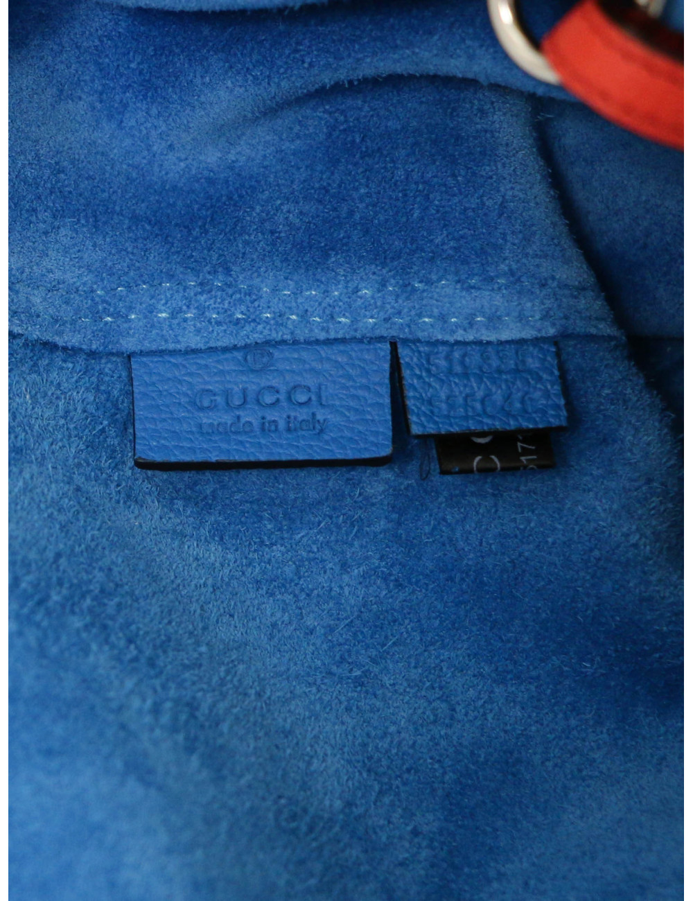 Cabas GUCCI Dans le vert cuir bleu