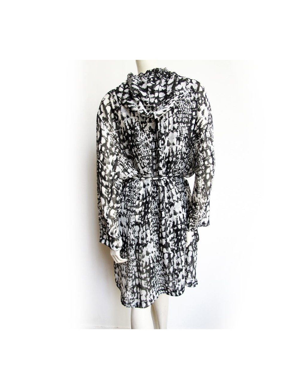 Ensemble robe top en soie LUTZ HUELLE T36