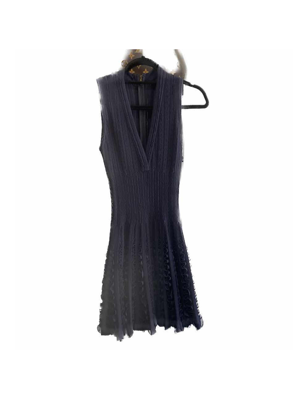 Robe ALAIA T 38 bleue foncé