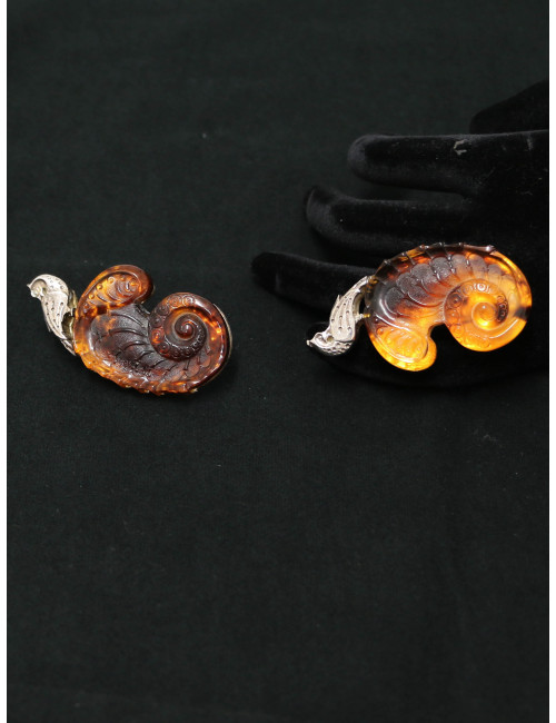 Parure KALINGER Bague et clip d'oreille