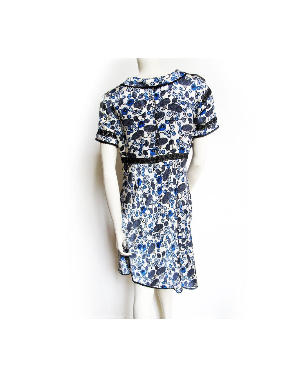 Robe ROCHAS T 46 en soie