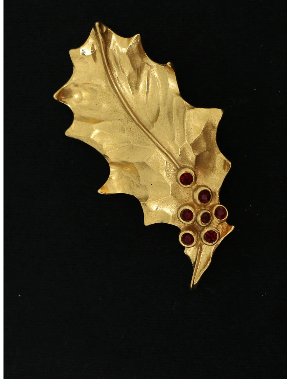 Broche pendentif YSL dorée