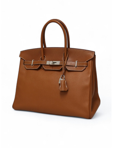 Sac HERMES Birkin 35 Barenia Faubourg