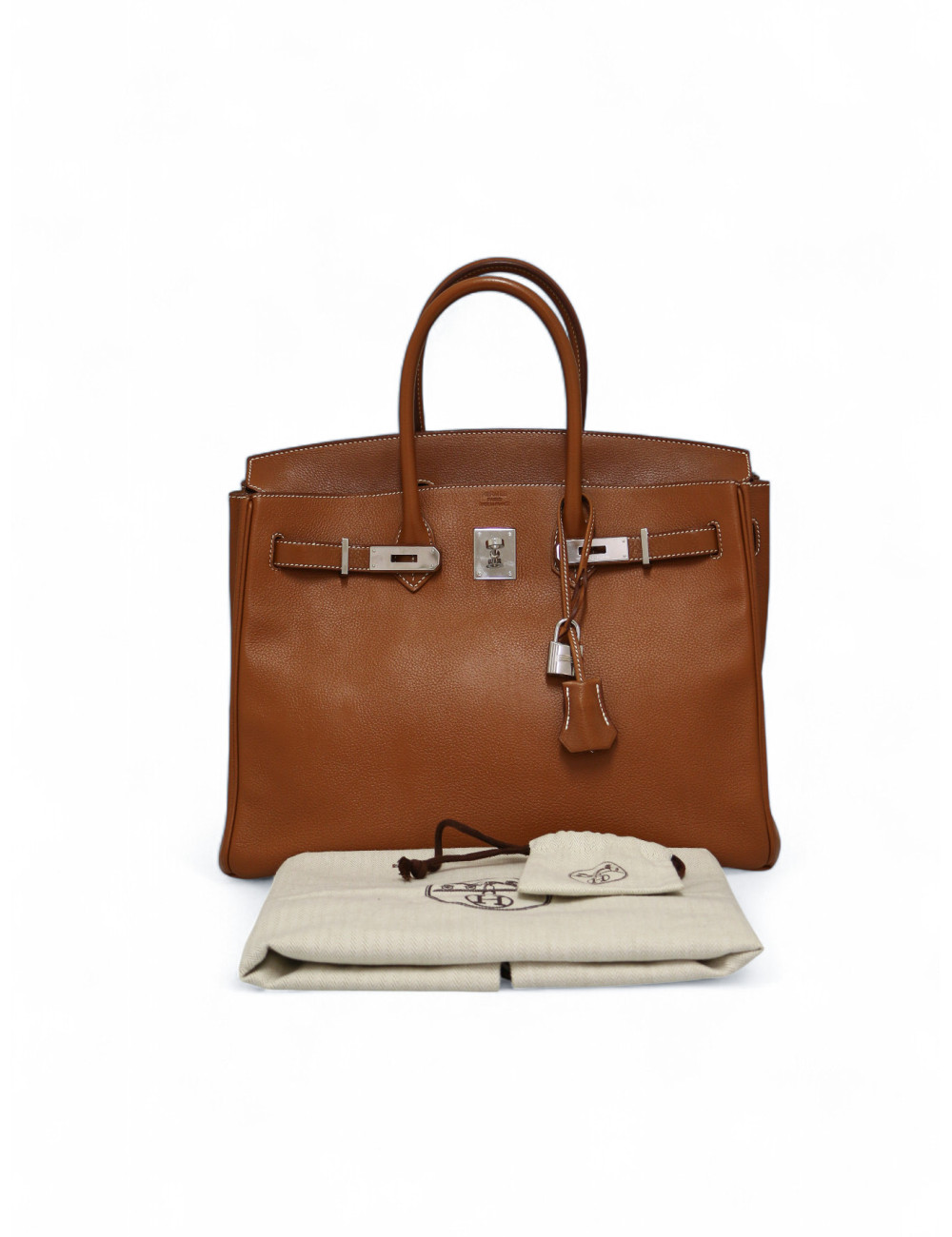 Sac HERMES Birkin 35 Barenia Faubourg