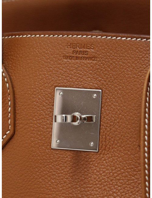 Sac HERMES Birkin 35 Barenia Faubourg