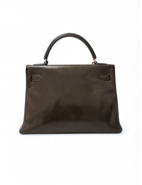 Sac Kelly 32 HERMES marron