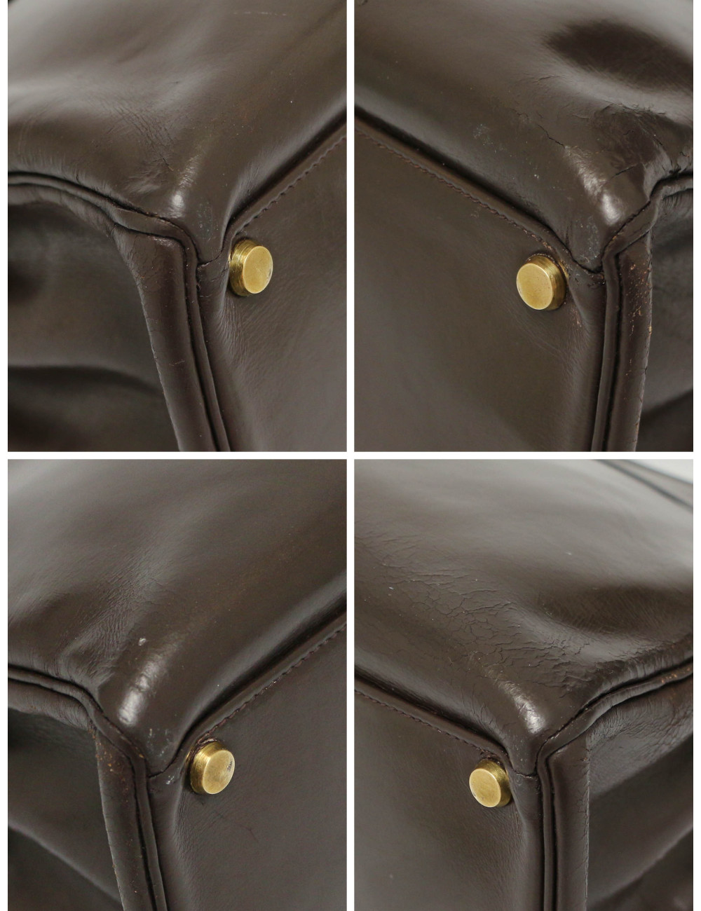 Sac Kelly 32 HERMES marron