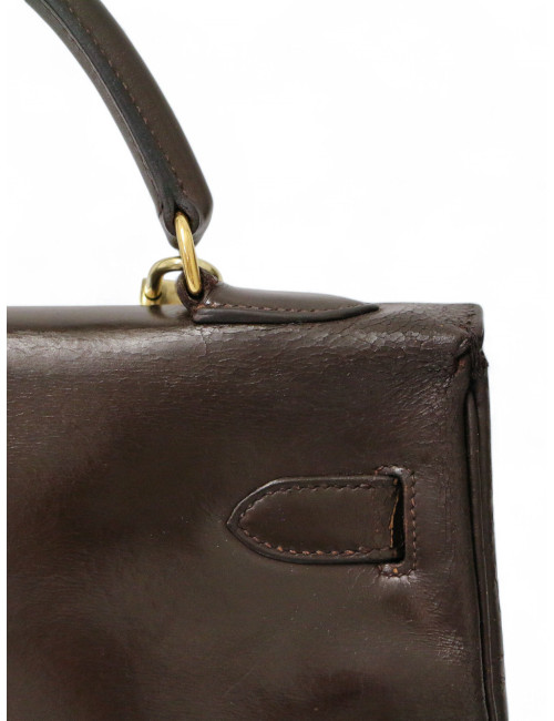 Sac Kelly 32 HERMES marron