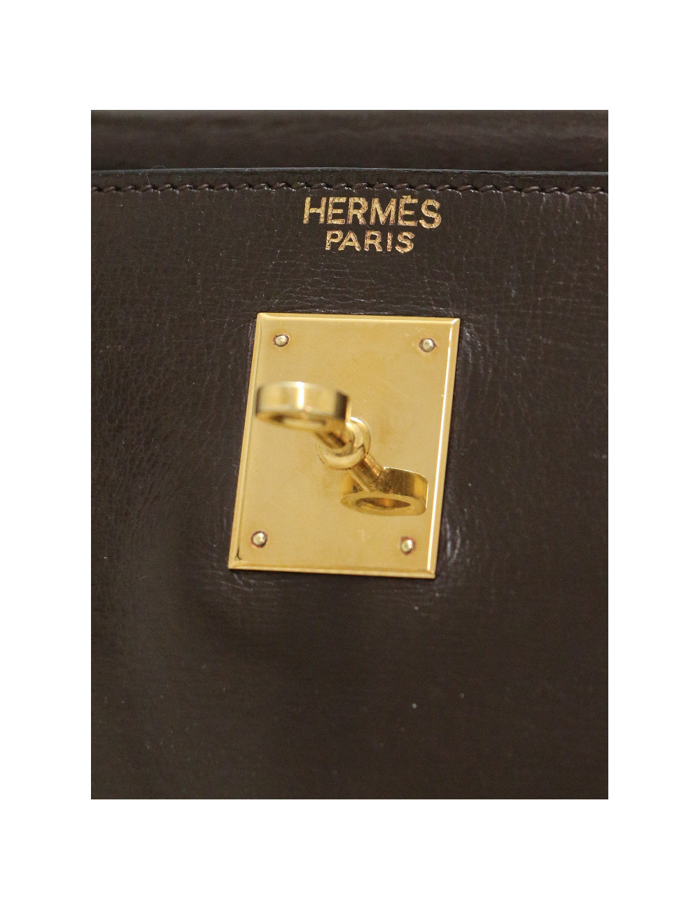 Sac Kelly 32 HERMES marron