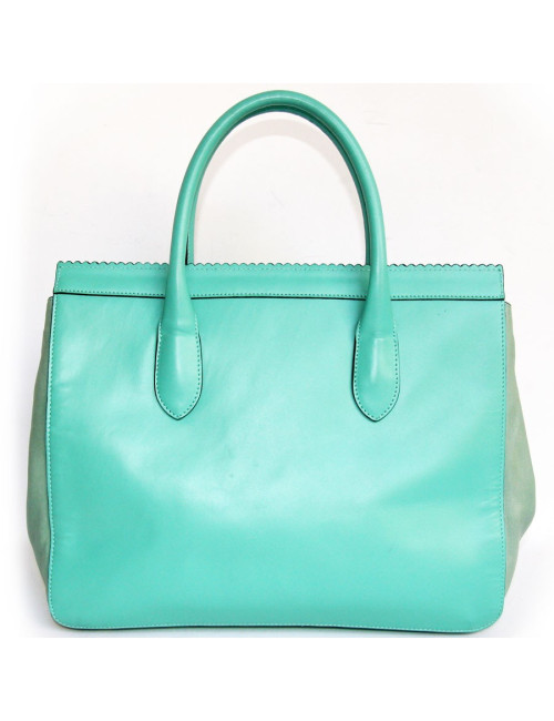 Sac ROCHAS  turquoise