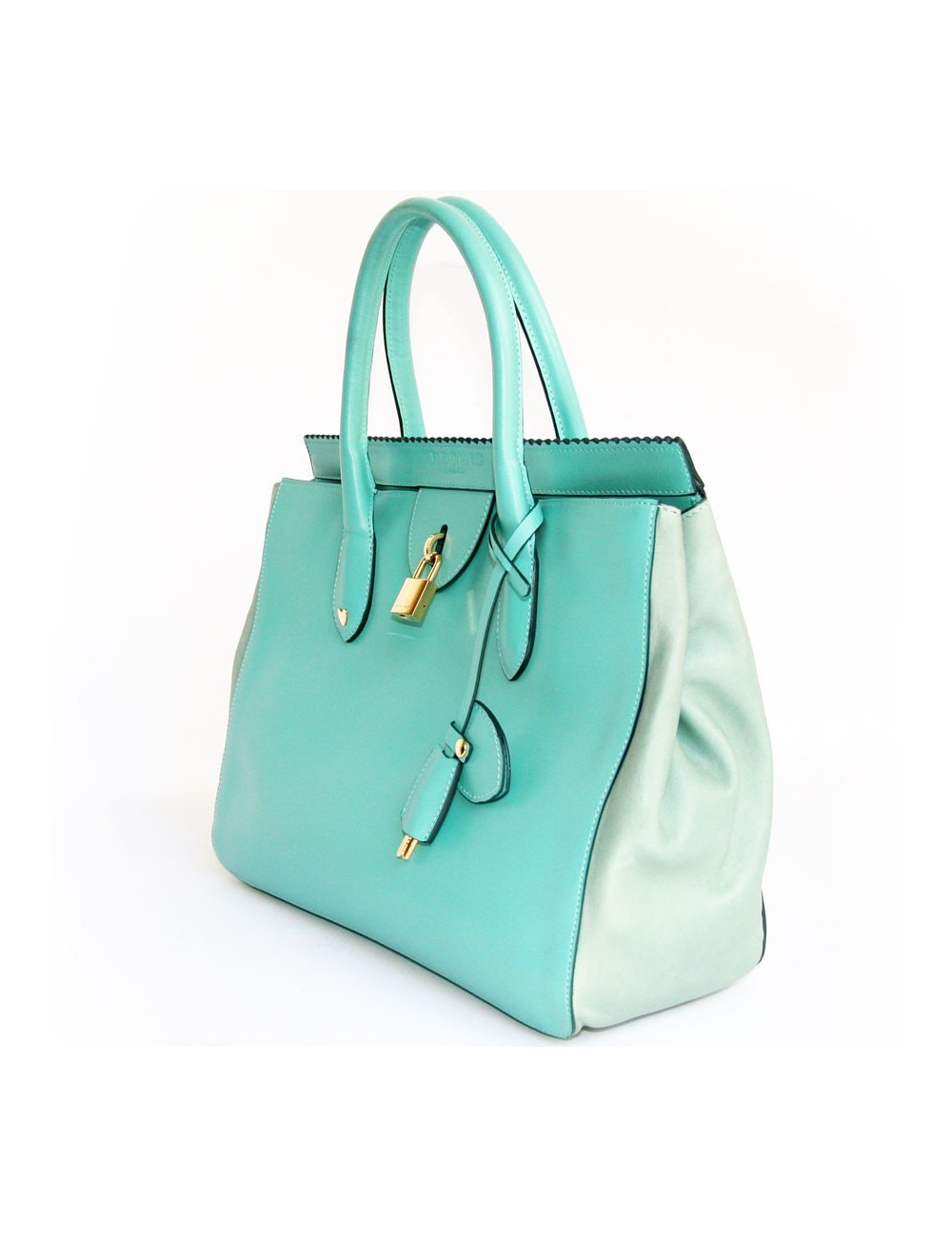 Sac ROCHAS  turquoise