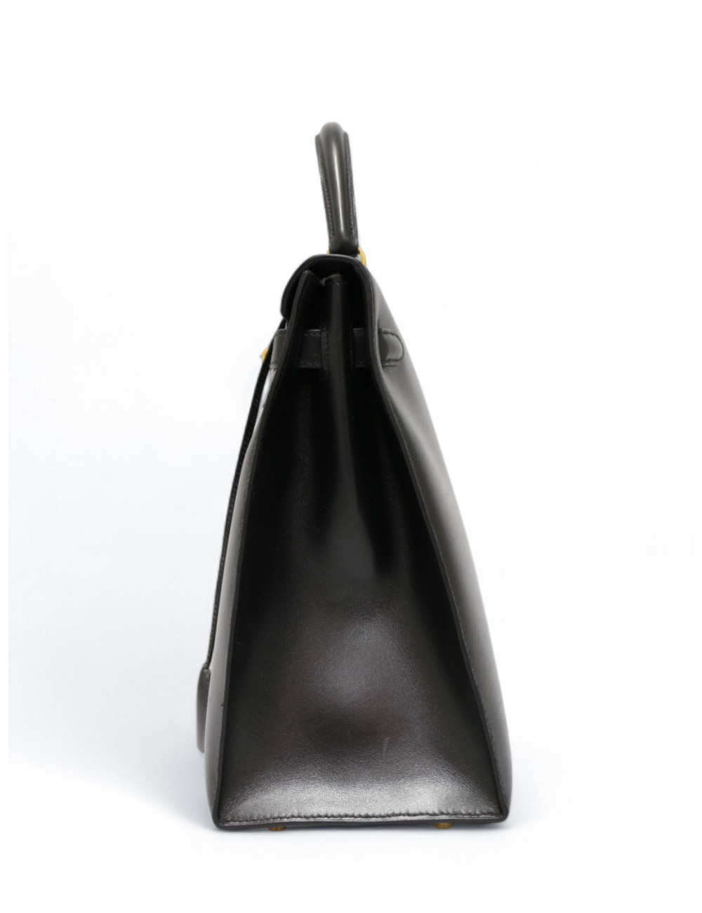 Kelly 35 sellier HERMES noir vintage