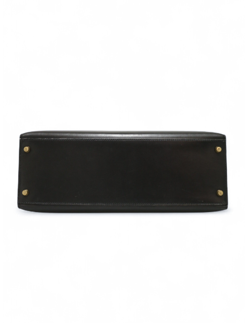 Kelly 35 sellier HERMES noir vintage