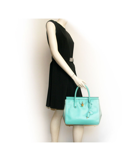 Sac ROCHAS  turquoise